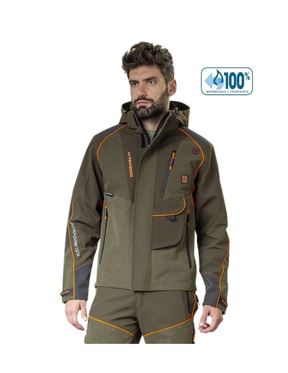 Chaqueta best sale caza impermeable