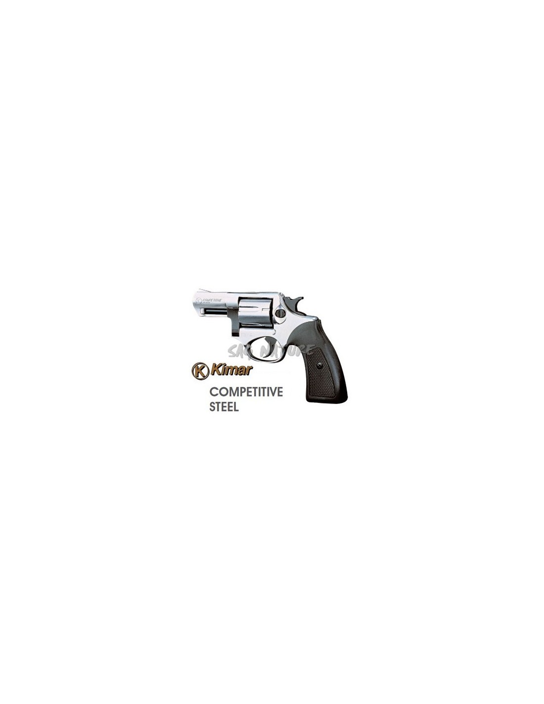 Pistola A Salve Modello Competitive Cal. 380 Silver - KIMAR